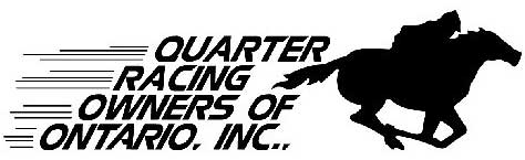 Quarter Racing Owners of Ontario logo