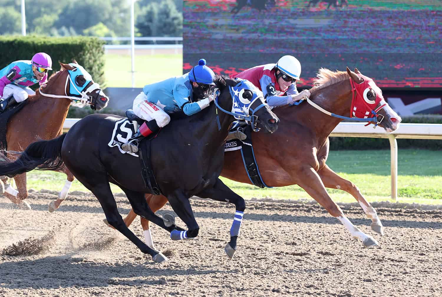 Open a New Corona Upsets Princess Derby for Joe Tavares at Ajax Downs