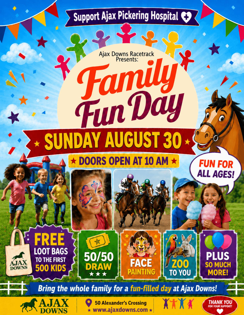 Picov Derby Trials, Ontario Sires Stakes Futurity Trials at Ajax Downs Wednesday! at Ajax Downs